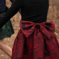 JACQUARD BALLOON SKIRT