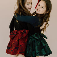 JACQUARD BALLOON SKIRT