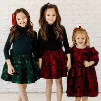 JACQUARD BALLOON SKIRT
