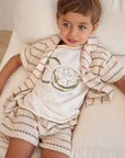 KNIT PIQUE SHORTS