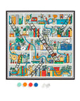 BOOKS AND LADDERS CLASSIC BOARD GAME