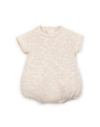 KNIT PIQUE BUBBLE ROMPER