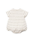 STRIPED BUBBLE ROMPER