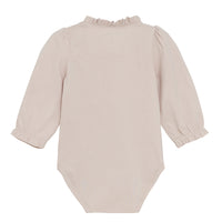 RUFFLE NECK ONESIE
