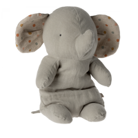 SAFARI FRIENDS - ELEPHANT - MEDIUM - GREY