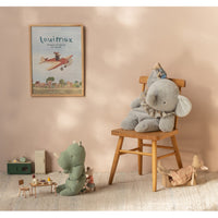 SAFARI FRIENDS - RHINO - MEDIUM - SAGE