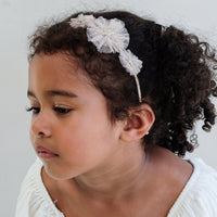 ALICE HEADBAND TULLE ROSETTE