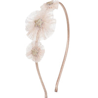 ALICE HEADBAND TULLE ROSETTE