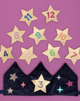 VELVET BIRTHDAY NUMBER CROWN