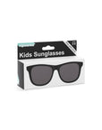 POLARIZED WAYFARER SUNGLASSES - BLACK