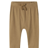 PICO RIB PANT - BRONZE