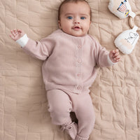 ABOOTIE BOOTIES - FADED ROSE