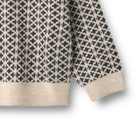 ELIAS JACQUARD SWEATER