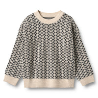 ELIAS JACQUARD SWEATER