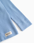 RIB MODAL TEE - BLUE HEAVEN
