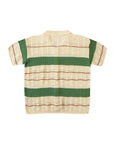 POINTELLE KNIT BUTTON DOWN