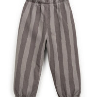 Striped pants on a white background