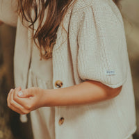 ZIFFY CARDIGAN - SOFT SAND