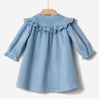 VICTORIAN CORDUROY DRESS