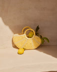 LEMON STRAW BAG