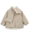 PADDED SHERPA SCARF JACKET