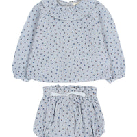 RUFFLE GAUZE SET