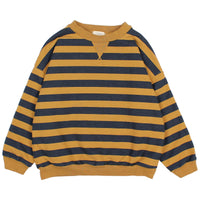 STRIPES FLEECE PULLOVER
