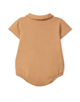 RAW EDGE TRIM ROMPER