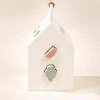 Wooden Shapes Sorting House