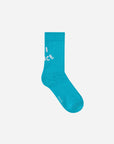 NORMAN SOCKS - 2 PACK - WHITE/BLUE