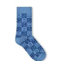 NORMAN 2PK CHECKERED SOCKS