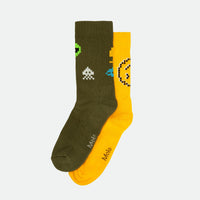 NORMAN SOCKS - 2 PACK - BRILLIANCE