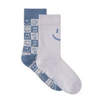 NORMAN SOCKS - BLUE DUST