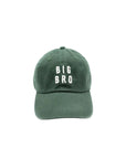 Green cap with 'BIG BRO' text on a white background