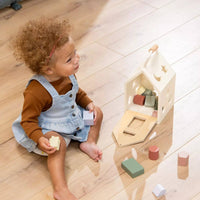 Wooden Shapes Sorting House