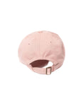 Pink baseball cap on a white background
