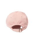 Pink baseball cap on a white background
