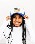 CALIFORNIA POSTCARD TRUCKER HAT
