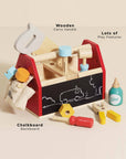 TOOL BOX & WOODEN TOOLS