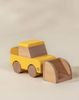 WOODEN BULLDOZER