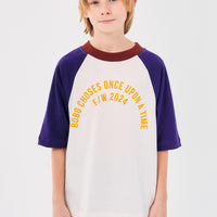 BOBO CIRCLE RAGLAN SLEEVES T-SHIRT