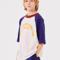 BOBO CIRCLE RAGLAN SLEEVES T-SHIRT