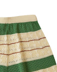 POINTELLE KNIT SHORTS