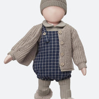 DELPHINE CARDIGAN - TAUPE
