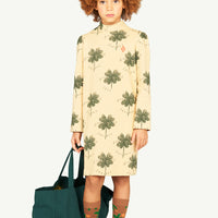 BUG DRESS - BROWN