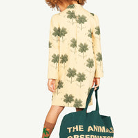 BUG DRESS - BROWN