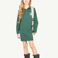 DRAGON DRESS - DARK GREEN
