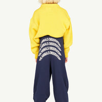 STAG SWEATPANTS - DEEP BLUE