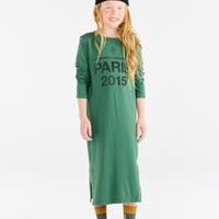 SUN GREEN BARBET DRESS