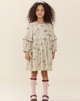 SPACE ROCKET MAGNOLIA DRESS